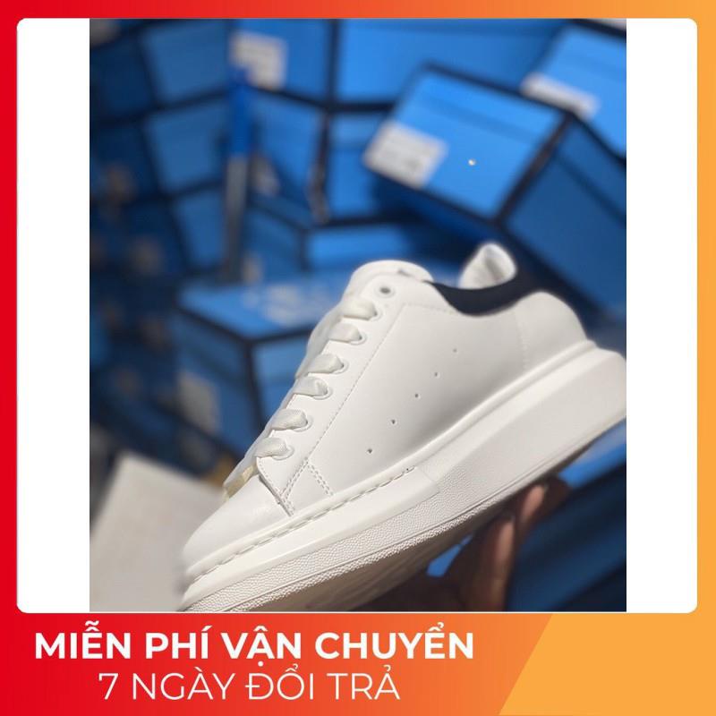 (Zep một một⚡️Tặng ful bok phụ kiện+vớ+quà⚡️)Giày thể thao,sneaker nam nữ MC trắng gót đen bản Trung Quốc.Tăng chiều cao