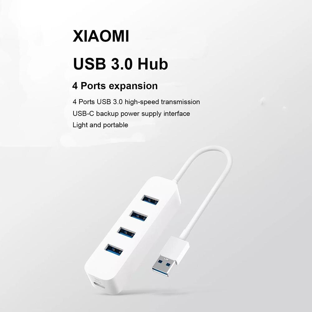 Bộ chia Hub USB 3.0 Xiaomi - 4 USB & 1 typeC