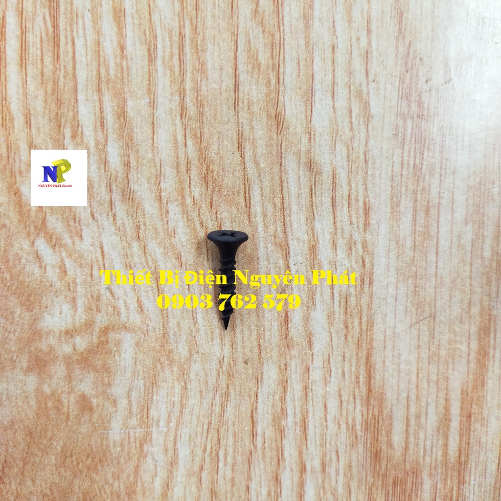 100 Gram Vít Đen Bắn  Gỗ, Thạch Cao, Nhựa