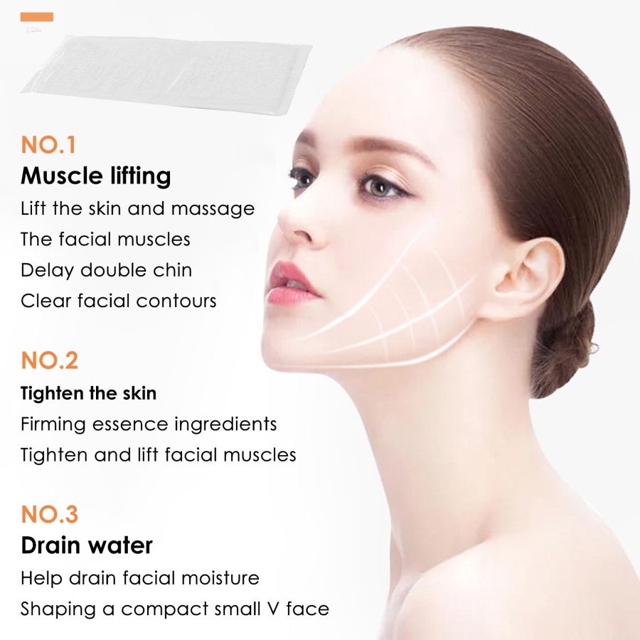 Mặt Nạ Định Hình 5D Tẩy Tế Bào Chết Làm Săn Chắc Da Mặt Vùng Chữ V Hiệu GLAMN Mummy