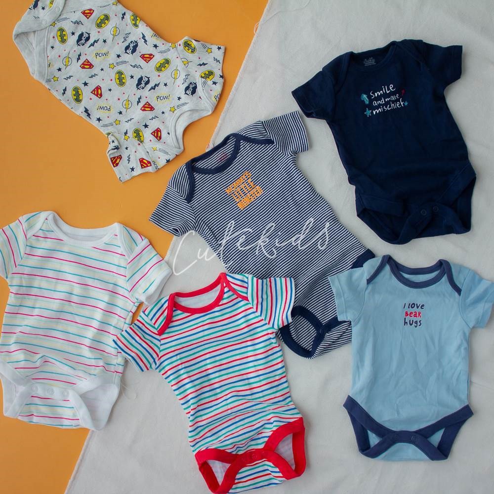 Set 4 Bodysuit BTBG nhiều hiệu