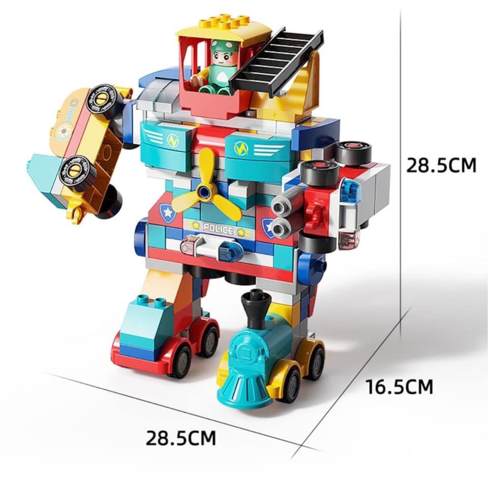 ĐỒ CHƠI LEGO DUPLO ROBOT BIẾN HÌNH 195 CHI TIẾT