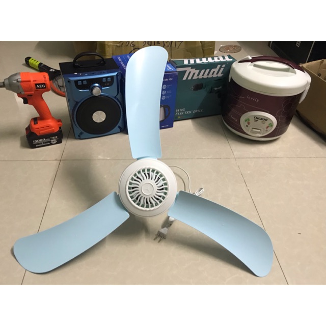 Quạt trần quạt màn mini Yeah Fan 3 cánh cực mát