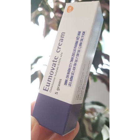 Kem bôi ngứa da Eumovate Cream date t6/2022 (5g) - Đông Anh Pharmart