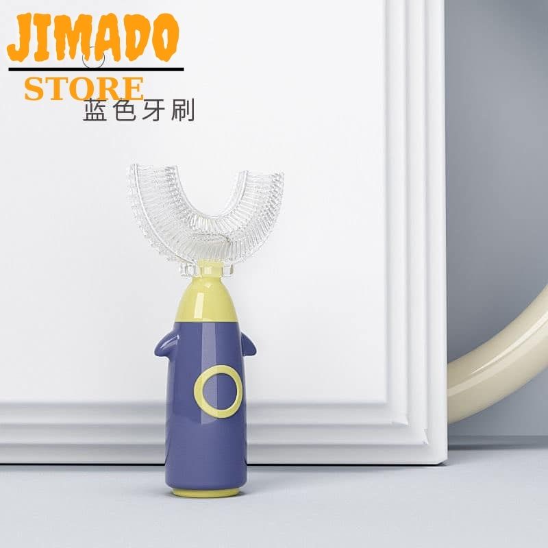 Bàn chải răng silicon dạng ngậm cho bé tiện dụng JIMADO D5.025.TI