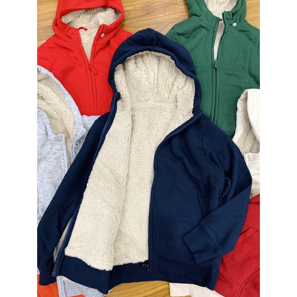 Áo Nỉ lót lông cừa Uni dư XỊN