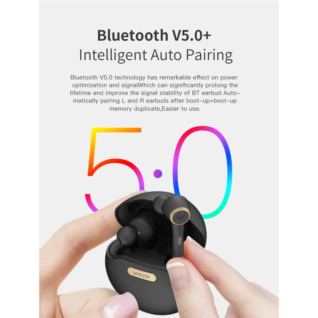 TAI NGHE BLUETOOTH WHIZZER TWS-TP1 ( TRUE WIRELESS )