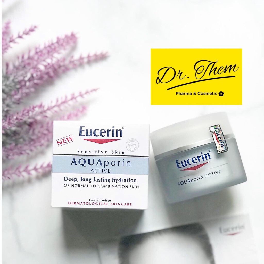 ✅Kem Dưỡng Ẩm Eucerin AquaPorin Active For Normal To COMBINATION SKIN - Aqua Porin Cho Da Thường,Hỗn Hợp. RSVN SP68