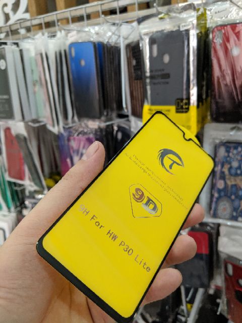 Cường lực 9D thế hệ mới Huawei P30 Lite / Nova 4E FREESHIP Từ 50k trơn mượt bóng đẹp full màn