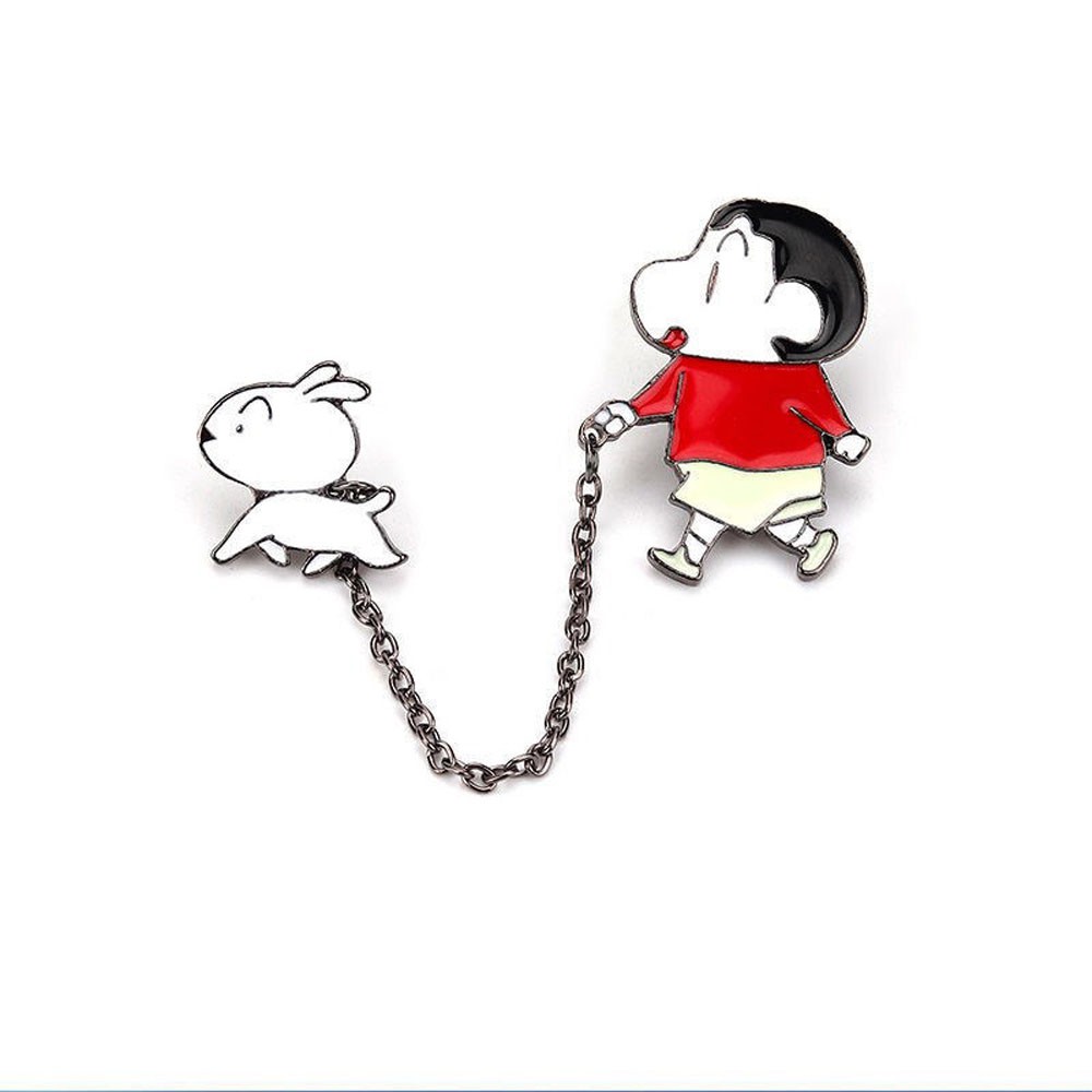 EPOCH Ghim Cài Áo Hình Nhân Vật Hoạt Hình Shin-Chan Đáng Yêu