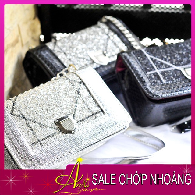 [BAO ĐẸP Y HÌNH] Túi Xách Nữ Kim Tuyến Sang Chảnh -Annshop2810