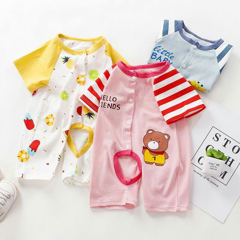 Bodysuits ngắn tay cho bé nhiều mẫu