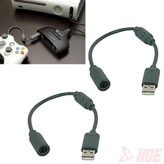 USB Breakaway Cable Cord Adapter For Xbox 360 PC Wired Controller