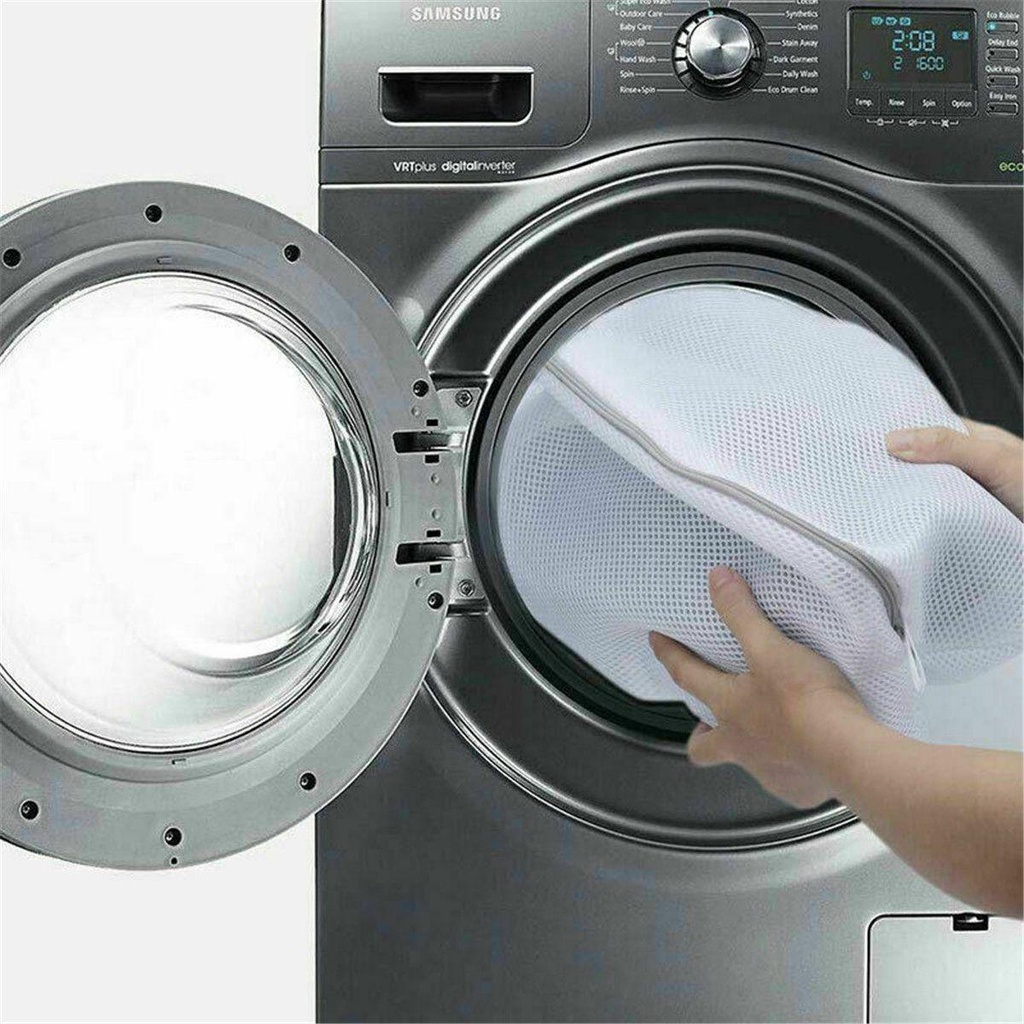 KUNHEV Bộ 2 Túi Lưới Giặt Đồ Lót / Vớ Tiện Dụng Mang Theo Du Lịch