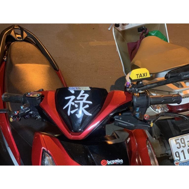 Tem Chữ Tàu dán xe máy siêu dày chống thấm nước