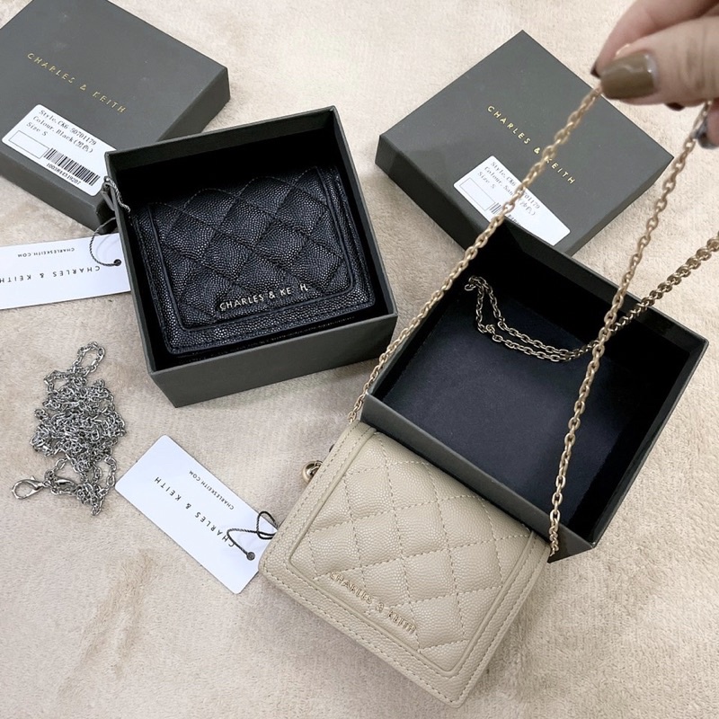 Ví cê kaaa bản mini zize 10cm dây đeo chéo chuẩn loại 1 ( có hộp)