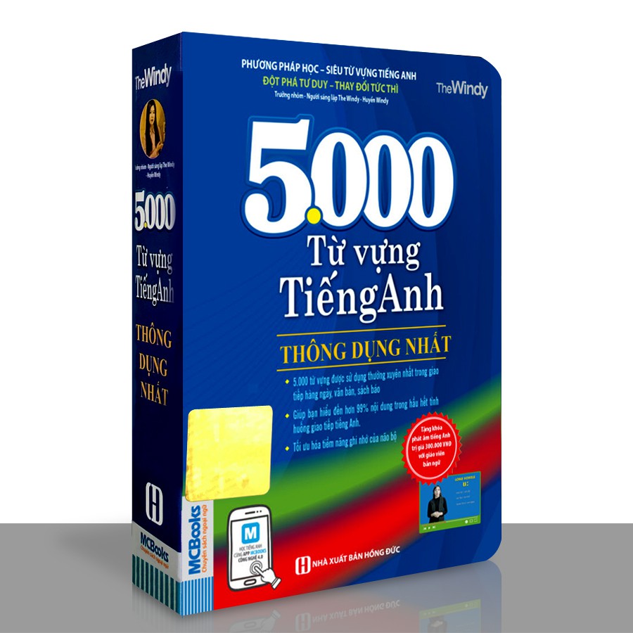 Sách - 5000 từ vựng tiếng Anh thông dụng nhất (Tái bản)