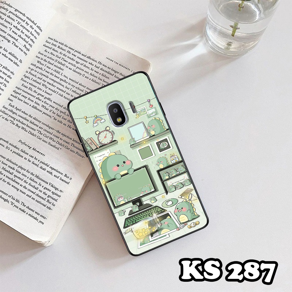 Ốp lưng Samsung J2 2015 - J2 2016 - J2 Pro - J2 Prime - J2 Core - Ốp Samsung in hình DinoCute - Lưng nhám viền TPU