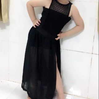 Đầm maxi bé gái