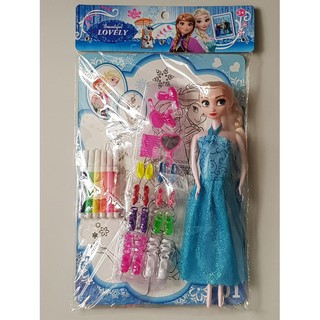 Búp Bê Tô Màu Giày Đã Test