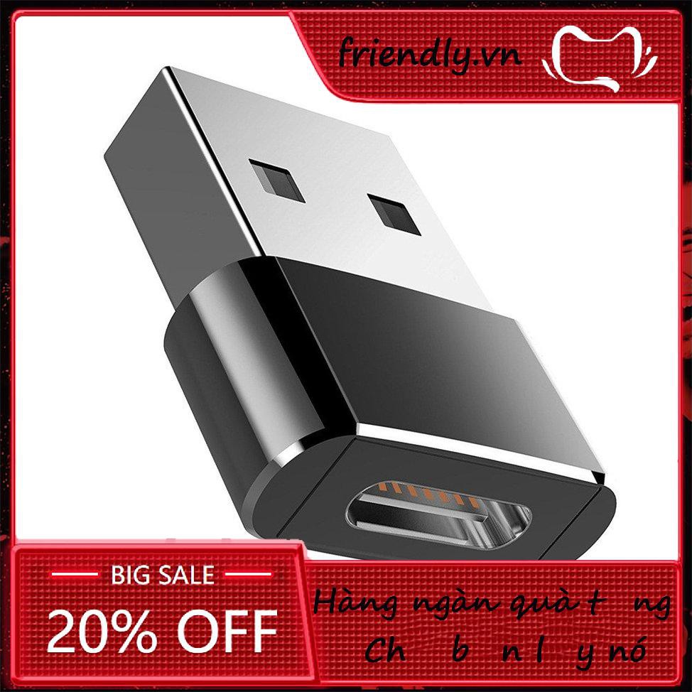 Đầu Chuyển Đổi Usb 2.0 Type C Sang Otg Usb 2.0 A | BigBuy360 - bigbuy360.vn