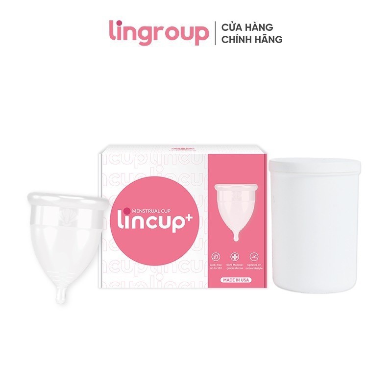 [ Rẻ nhất shopee ] Cốc nguyệt san Lincup chính hãng - Được kiểm tra hàng khi shiper giao hàng