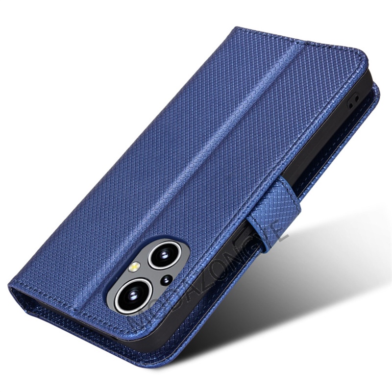 Ốp Điện Thoại Da PU Kiểu Ví Đế Lật Có Đế Cho OPPO Reno 8Z 5G OPPO Reno8 Z 5G Reno8Z