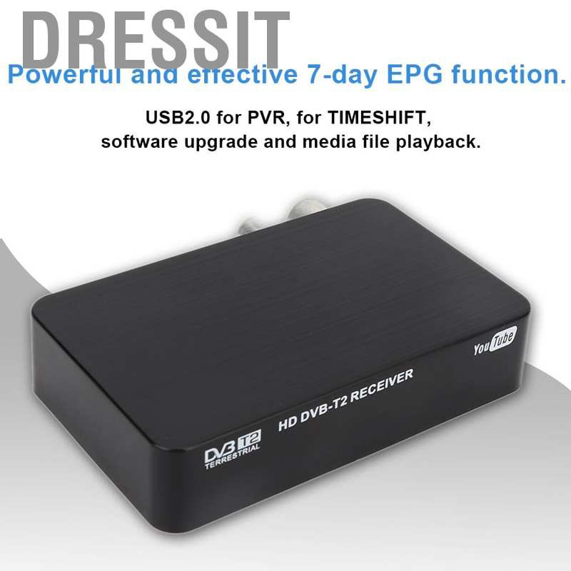 Đầu Thu Kĩ Thuật Số Tích Hợp Wifi Hd 1080p Hdmi Pvr Freeview Dvb-T2 K2