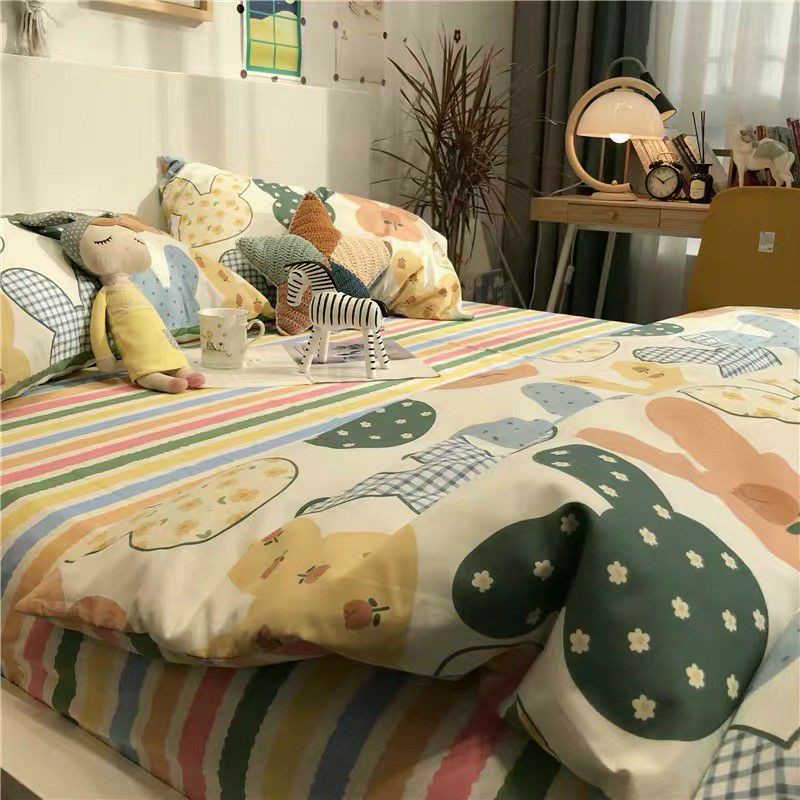 Bộ cotton poly Thỏ Sao