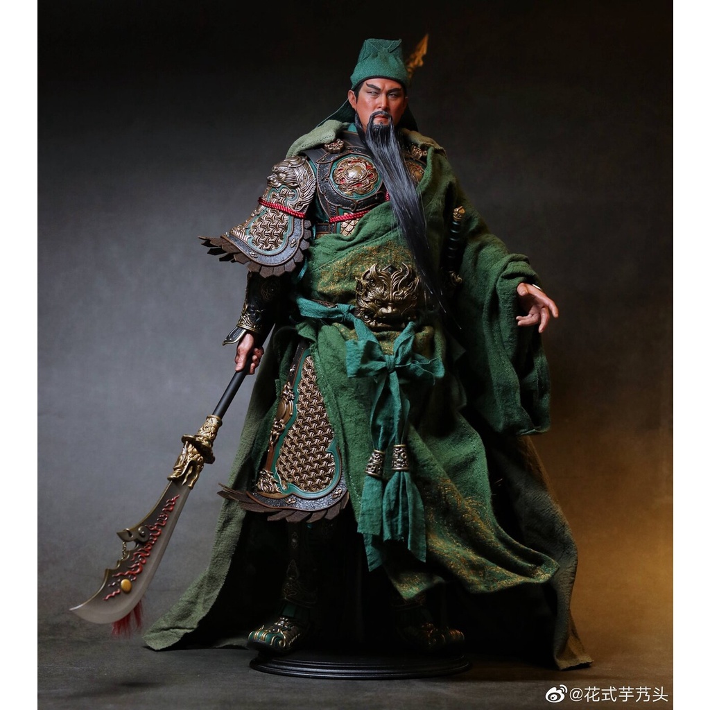 Mô hình Quan Vũ tỷ lệ 1/6 Inflames Toys - Guan Yu đồ chơi cao cấp trưng bày