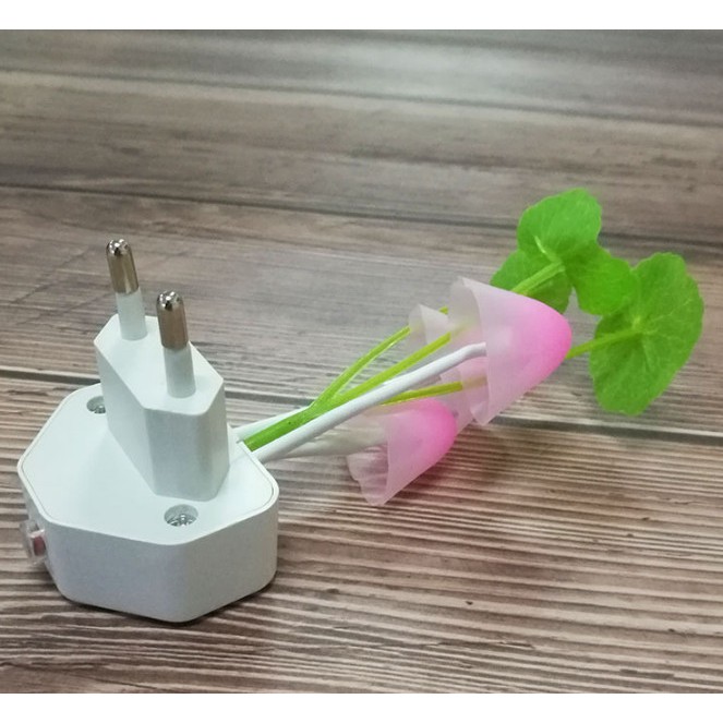 Đèn ngủ cảm ứng ba cây nấm