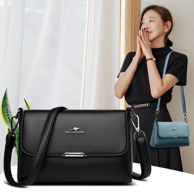 Túi Xách Da Pu Mềm Dáng Vuông Thời Trang Cho Nữ Mã 3335#