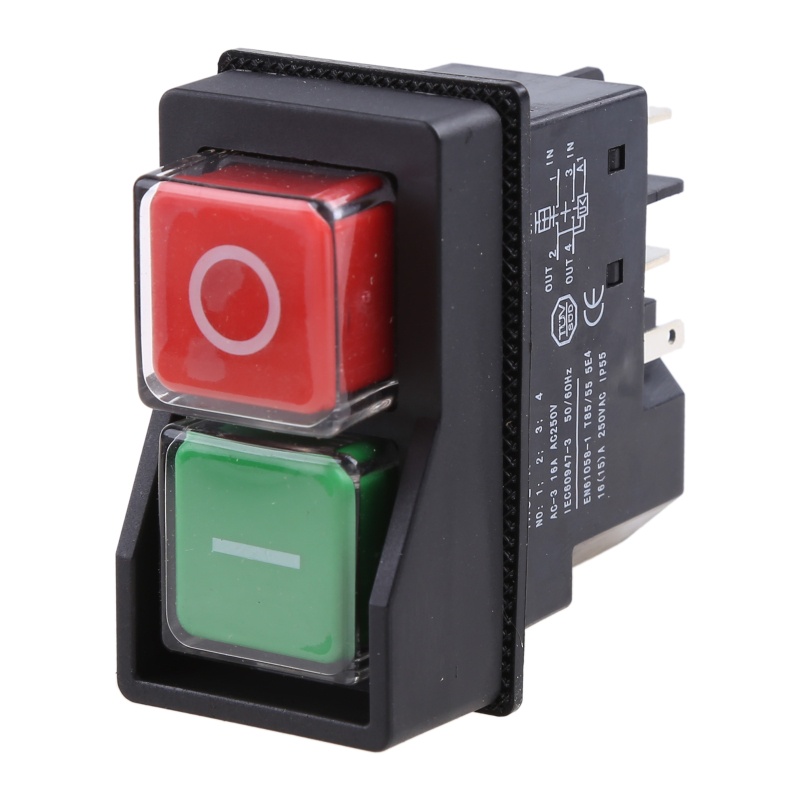 Phụ Kiện Nút Khởi Động Điện Từ IP55 Chống Thấm Nước Chuyên Dụng