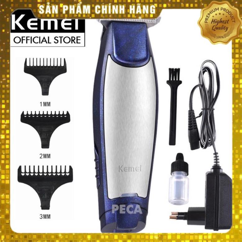 Tông Đơ Chấm Viền Kemei 5021 Cao Cấp Chuyên Nghiệp Cho Thợ Tóc, Barber Lưỡi Siêu Mỏng