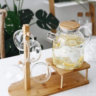 Bộ bình cốc thủy tinh cao cấp