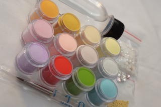 Phụ Kiện Nail - Bột Dẻo Đắp Hoa 3D