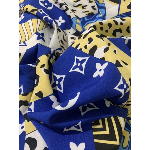 VẢI LỤA 100D HOẠ TIẾT