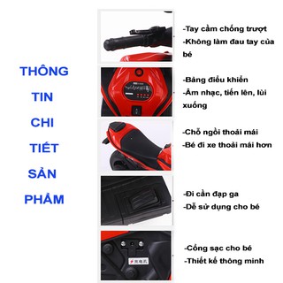 Xe máy điện trẻ em BBT Global BBT-1000A