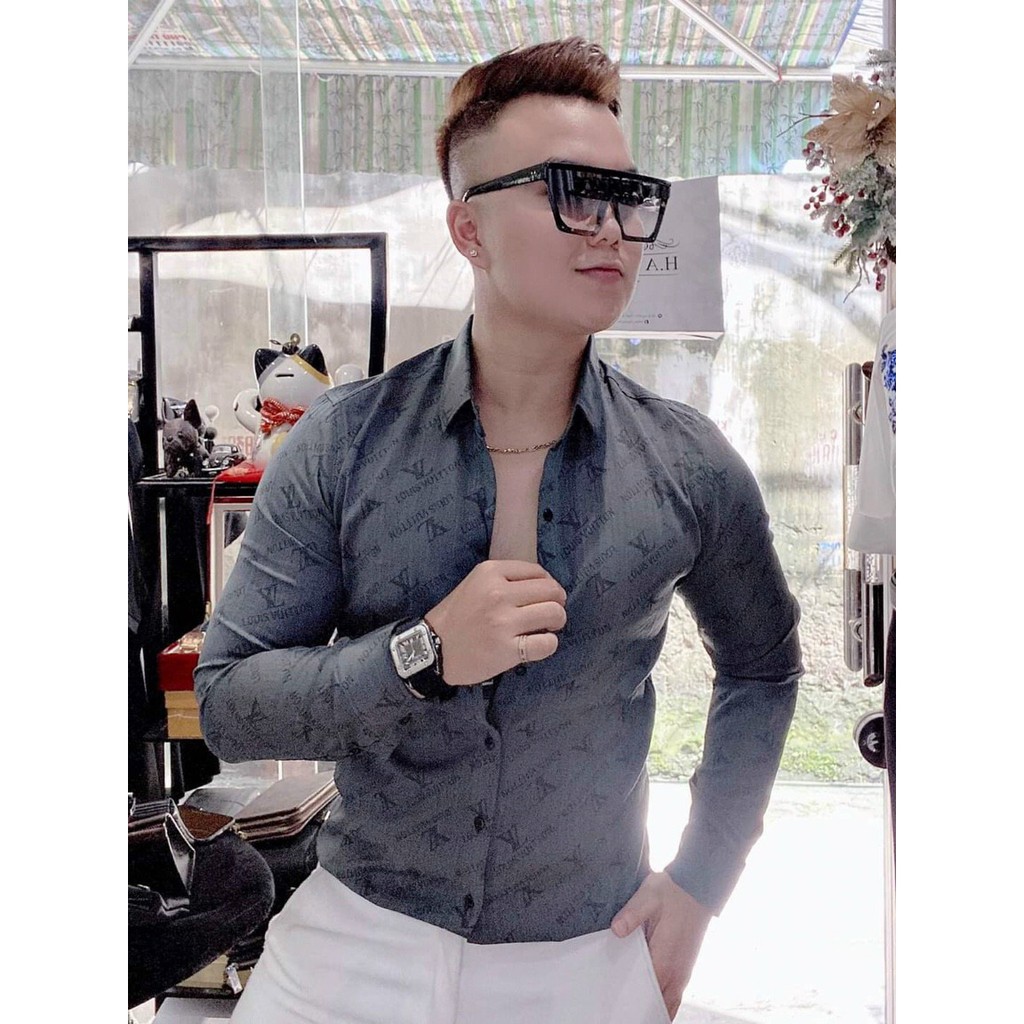 ÁO SƠ MI NAM TAY DÀI IN HỌA TIẾT 3D SIÊU THỜI TRANG  MẪU  MỚI NHẤT NĂM SM1