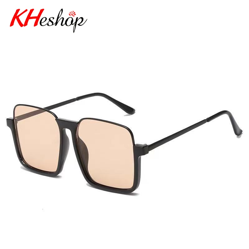 Kính râm Nam Nữ BẢN LỚN thời trang chống ánh sáng xanh, gọng mỏng phong cách Châu Âu Hoa Kì mã Y2088