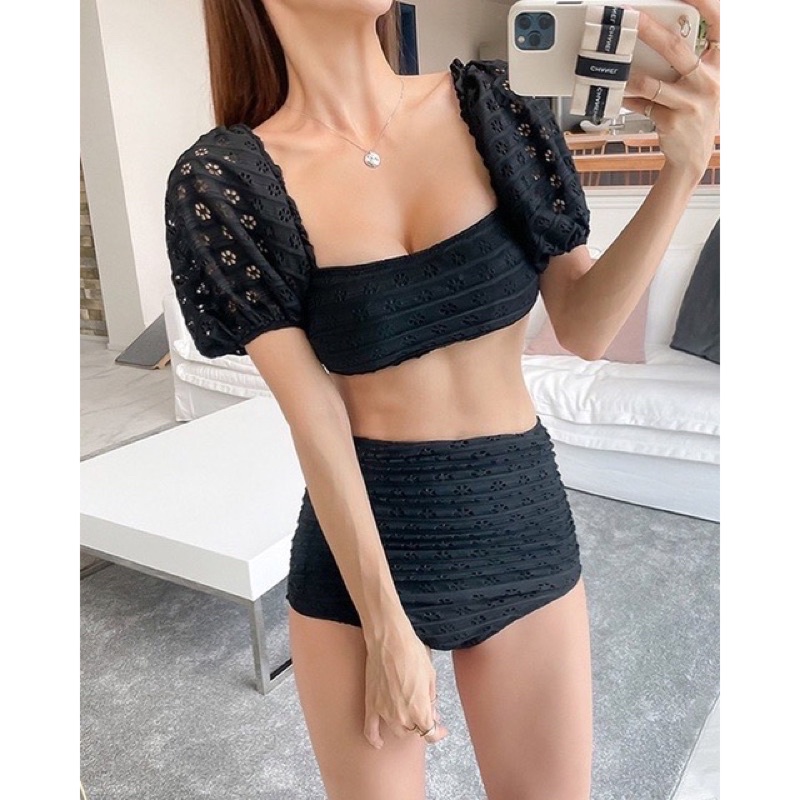 (Fom nhỏ xem size) Quảng Châu cao cấp Bikini ren Hàn Quốc nhiều kiểu tôn dáng, đồ bơi 1 mảnh, 2 mảnh đi biển