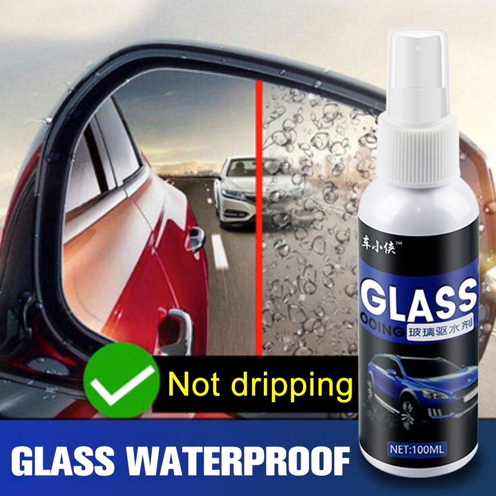 Chai xịt nano dung dịch phủ kính ô tô, xe máy làm bóng chống sương mù nước mưa bảo vệ kính thêm an toàn cho bạn