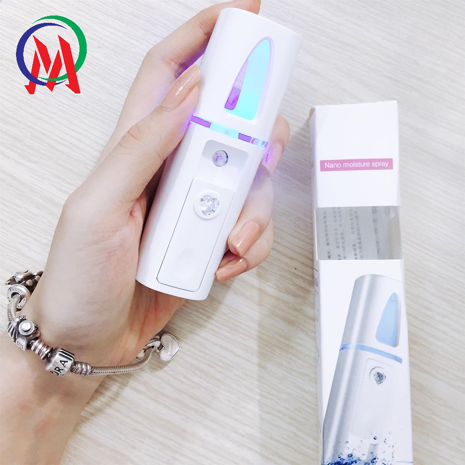 Máy xông mặt cầm tay mini nano moisture spray