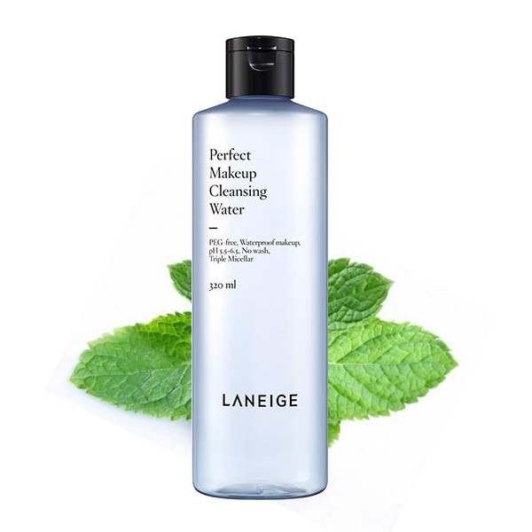 Nước Tẩy Trang Giúp Làm Sạch Sâu, Loại Bỏ Lớp Trang Điểm Waterproof Hiệu Quả Laneige Perfect Makeup Cleansing Water