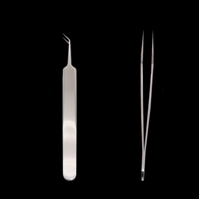 [1Pcs] Dụng Cụ Gắp Mụn, Nặn Mụn Đa Năng Tiện Lợi Thép Không Gỉ Stainless Steel Extrator Blackhead Tweezers Comedone