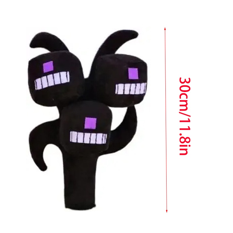 30cm Minecraft Wither Storm Plush Toy Stuffed Animal Doll Kids Birthday Xmas Gift