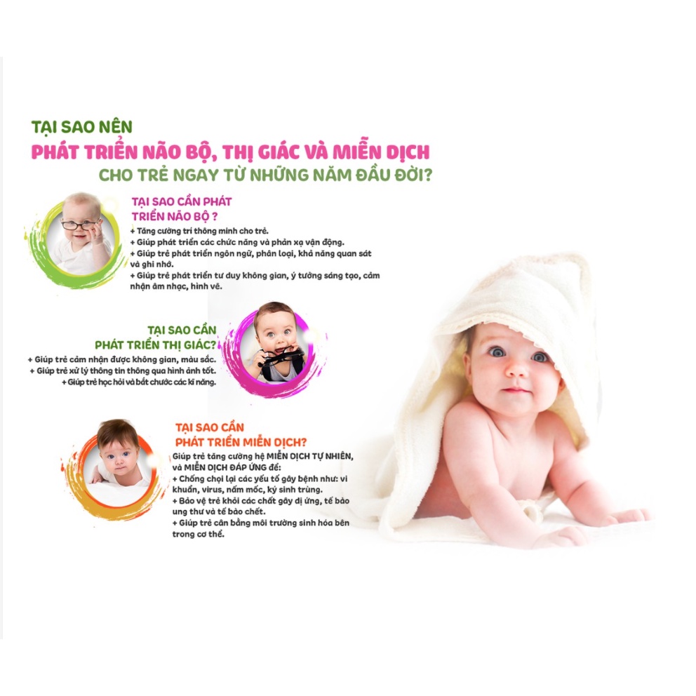 Fitobimbi Omega Junior - Phát triển trí não cho bé (Lọ nhỏ giọt 30ml)