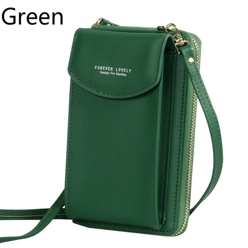 Women's PU Leather Crossbody Bags Large Capacity Multifunction Cellphone Purse Small Cross Body Bag Long Wallet Card Holder Mini Shoulder Bag for Women