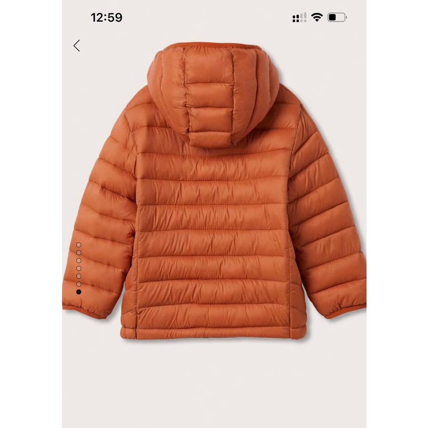 Aó khoác phao siêu nhẹ Mango bé trai Việt nam xuất khẩu dư xịn đét size 2-14 tuổi giao màu ngâu nhiên