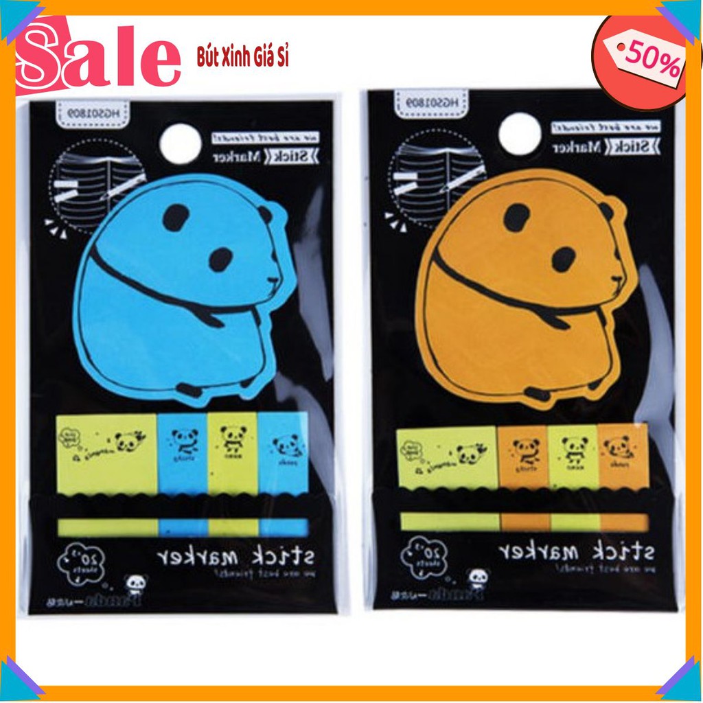 Giấy Note GIấy Phân Trang Panda Guangbo 01809